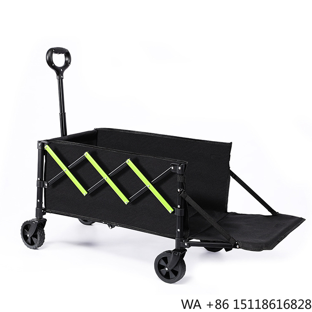 Outdoor Furniture Set - E-RIKE Składany Wózek Transportowy Wytrzymały Wózek