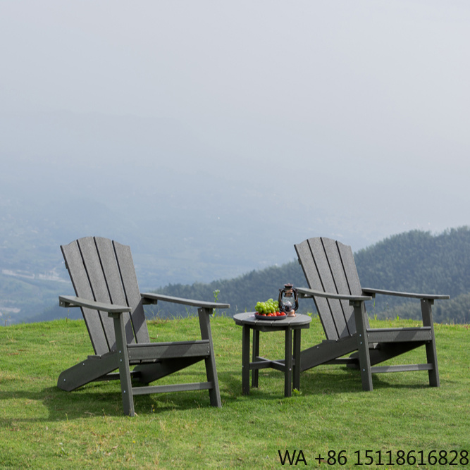 Outdoor Furniture Recycled Plastic - Krzesła Adirondack z recyklingowanego polimerowego drewna,