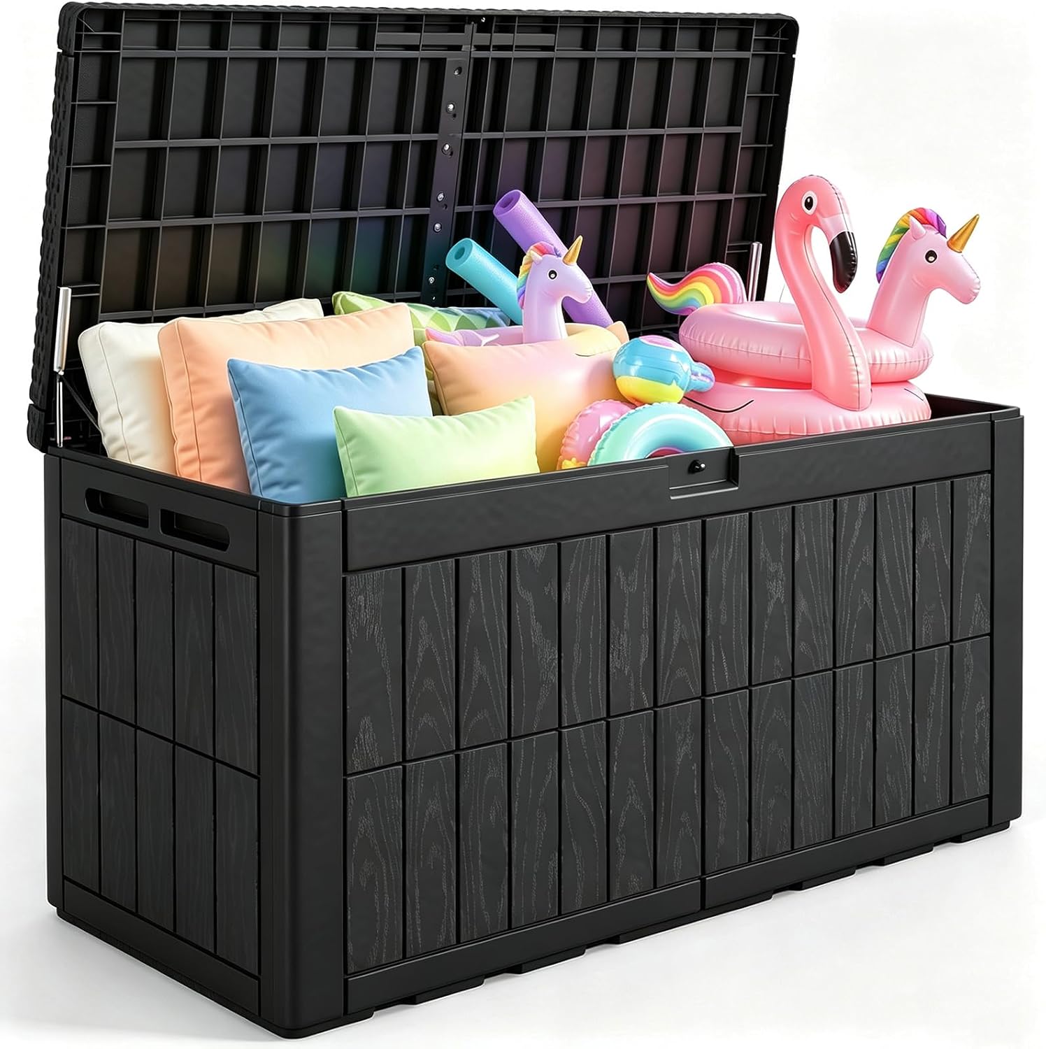 Outdoor Furniture Resin - Duży pojemnik zewnętrzny o pojemności 450
