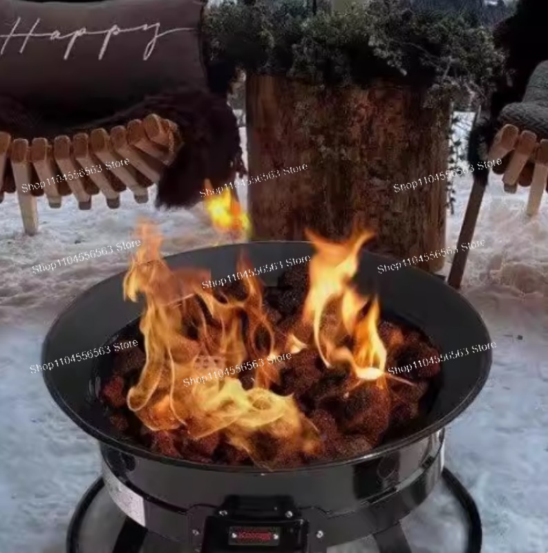 Outdoor Furniture Fire Pit - Przenośny piecyk gazowy na propan 58