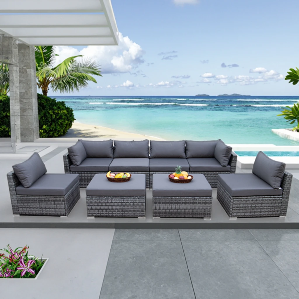 Outdoor Furniture Fire Pit - Nowoczesne meble ogrodowe, sofa, zestaw mebli