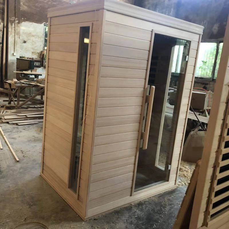 Outdoor Furniture Supplier - Sauna z drewna hemlock dla 2-3