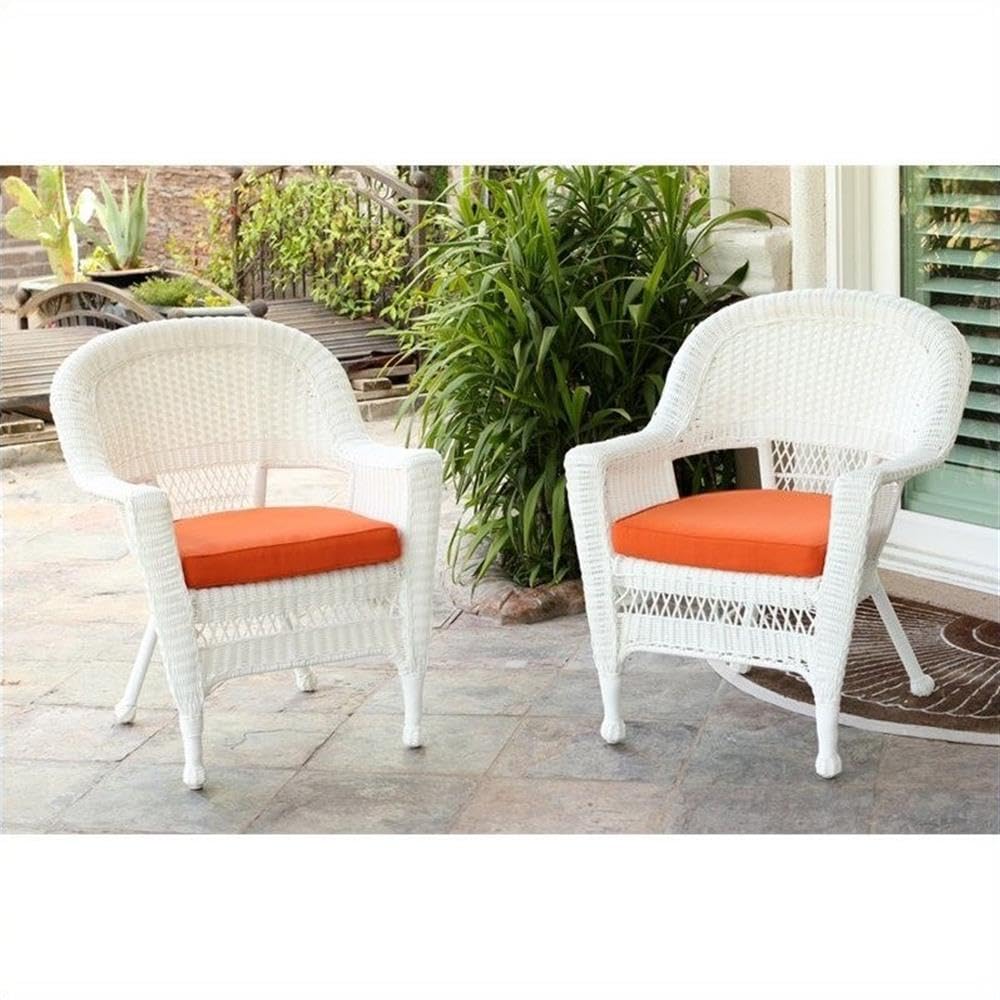 Outdoor Furniture Resin - Zestaw wiklinowych foteli wypoczynkowych, rama z