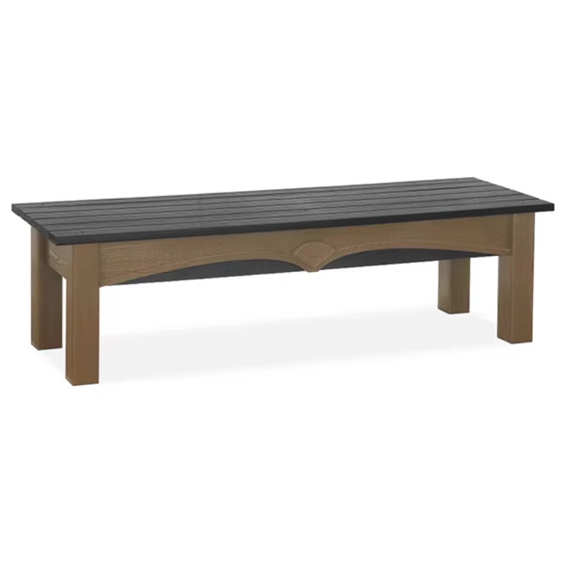 Outdoor Furniture Recycled Plastic - Ławka z recyklingowanego plastiku o wyglądzie