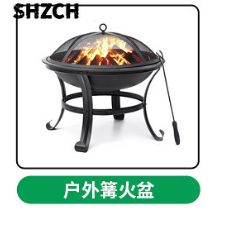 Outdoor Furniture Set - Zewnętrzny piec na węgiel drzewny do