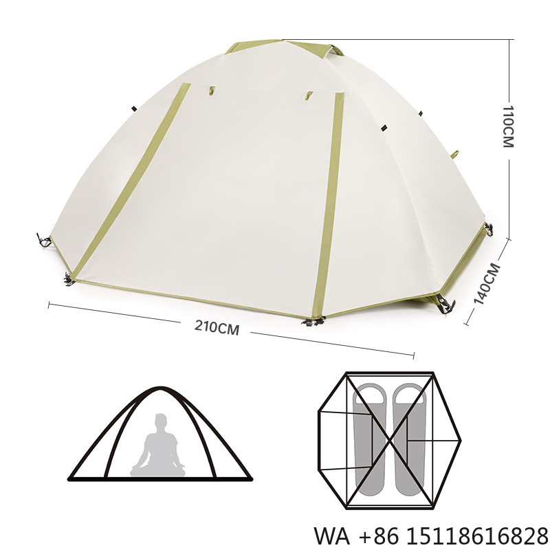 Outdoor Furniture Set - Wędrówki górskie, trekking, kemping, namiot dwuwarstwowy,