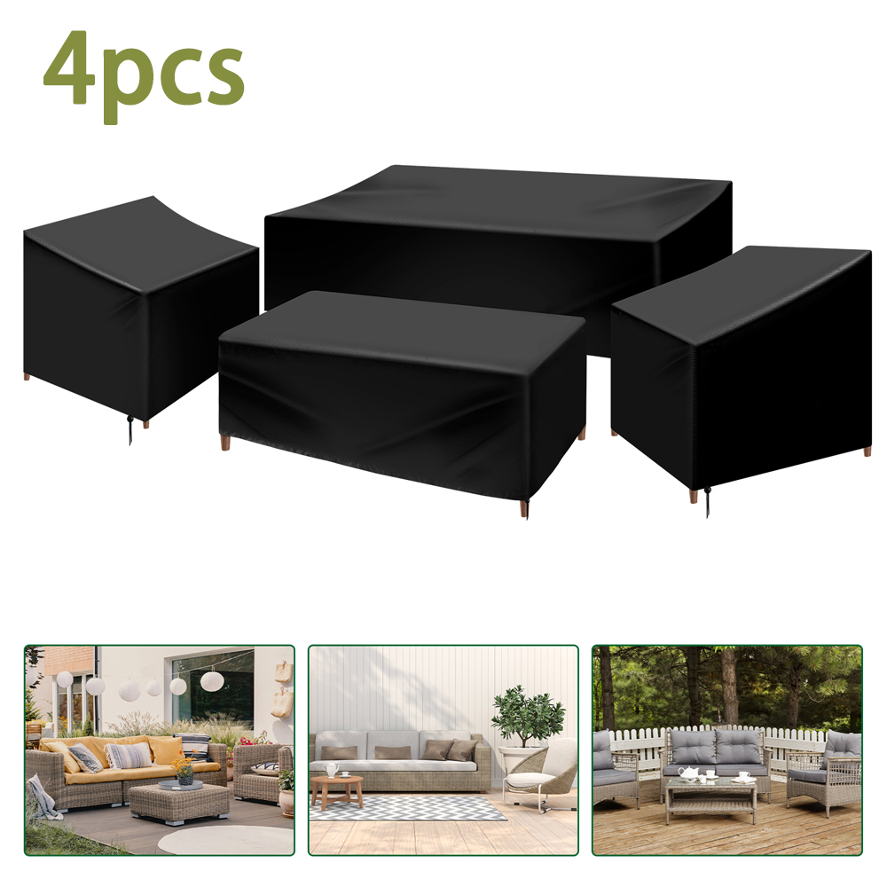 Outdoor Furniture Deals - 4 szt. Zestaw pokrowców na meble