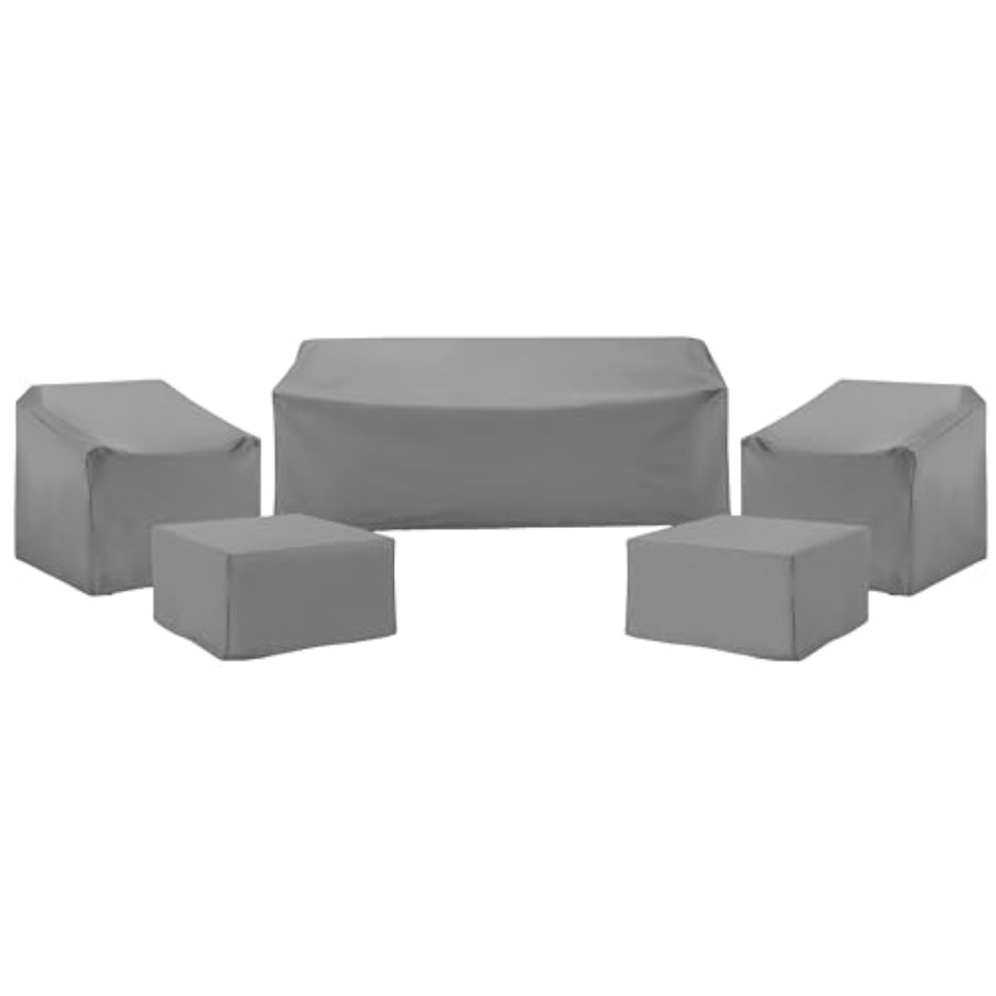 Outdoor Furniture Cover Waterproof - Pokrowce na meble ogrodowe, wodoodporny 5-częściowy