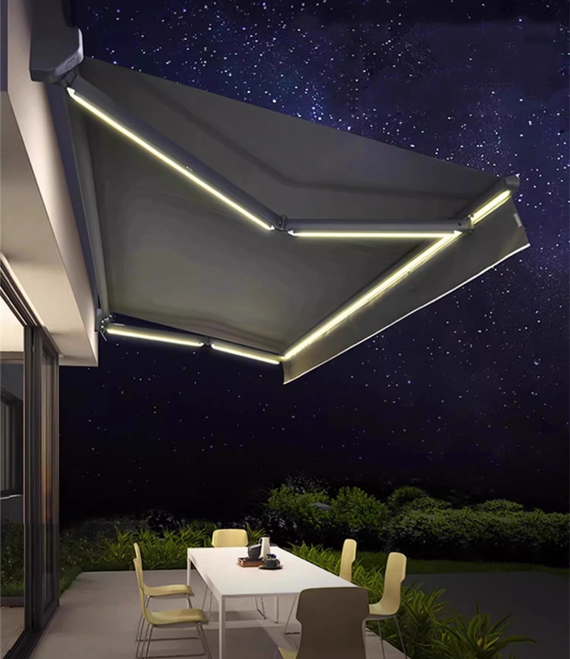 Outdoor Furniture Supplier - Klasyczna markiza elektryczna z pełnym osłonowaniem,