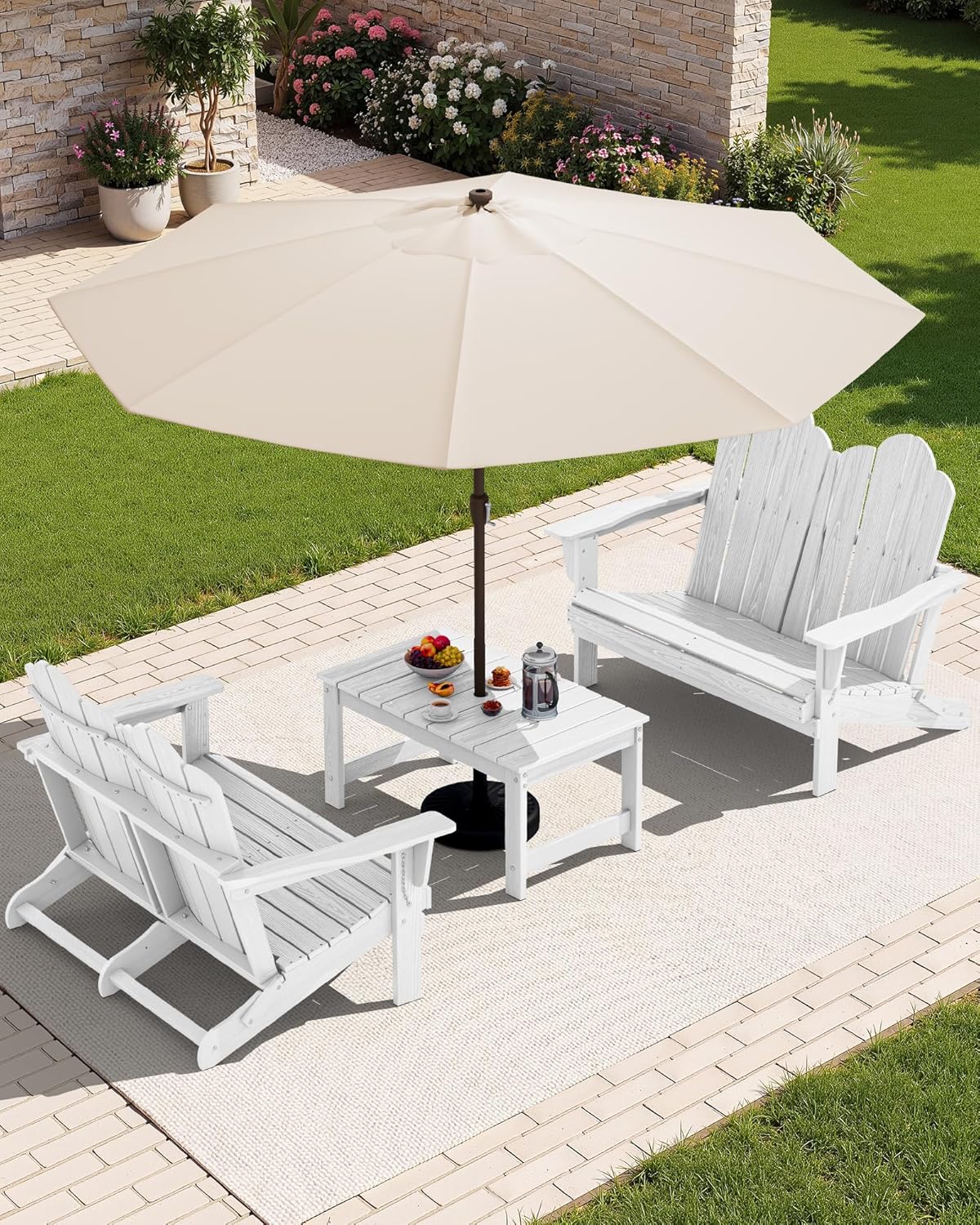 Składane krzesło Adirondack dl – Outdoor Furniture Loveseat recenzja i cena