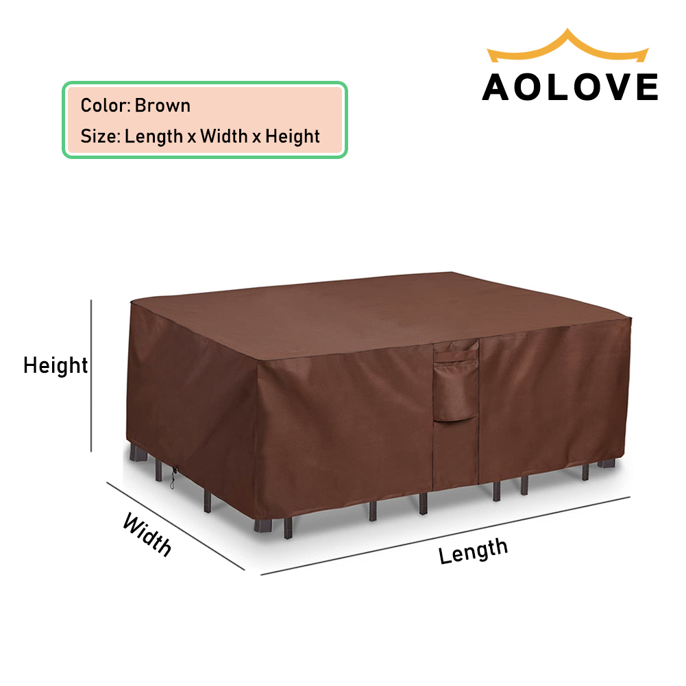Brązowy 420D HEAVY DUTY zewnęt – Outdoor Furniture Usa recenzja i cena