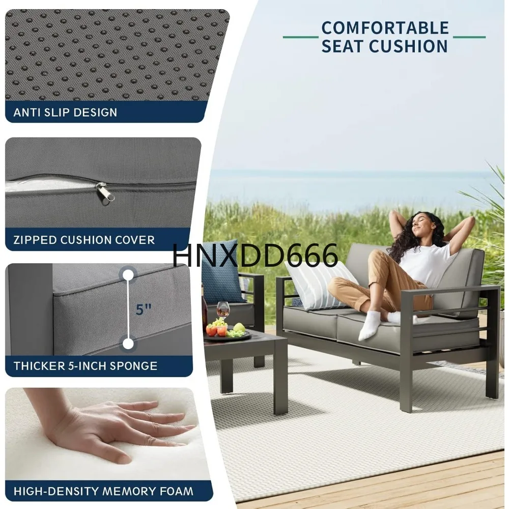 Zestaw mebli ogrodowych z stoł – Outdoor Furniture Fire Pit recenzja i cena
