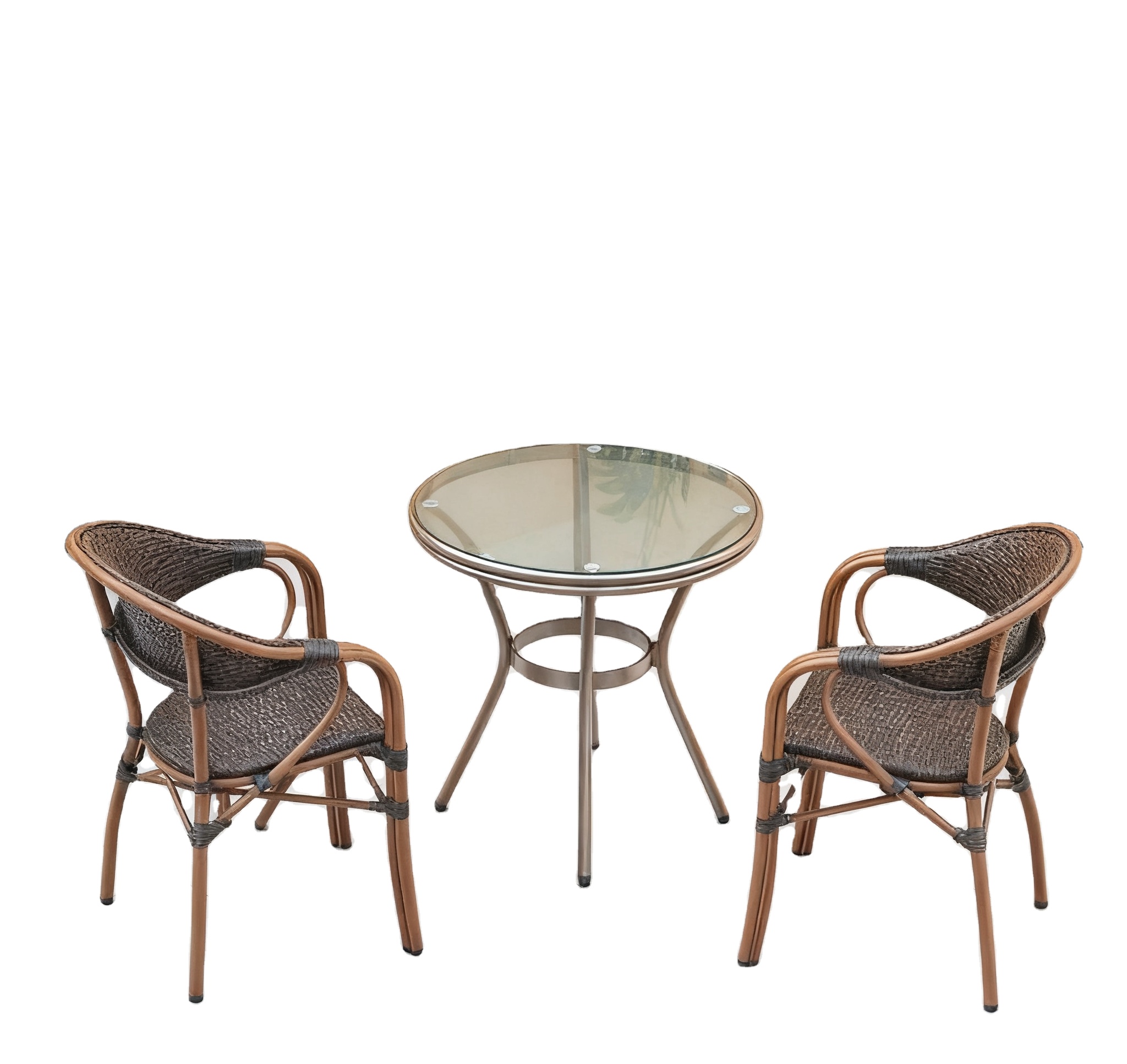 Zestaw krzeseł i stołu z wikli – Outdoor Furniture Dining Set recenzja i cena
