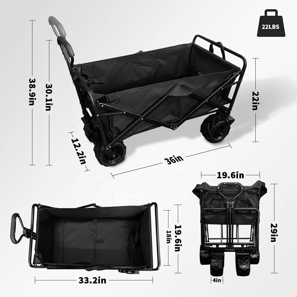 Nowy Duży Wózek Składany z Duż – Outdoor Furniture Set recenzja i cena