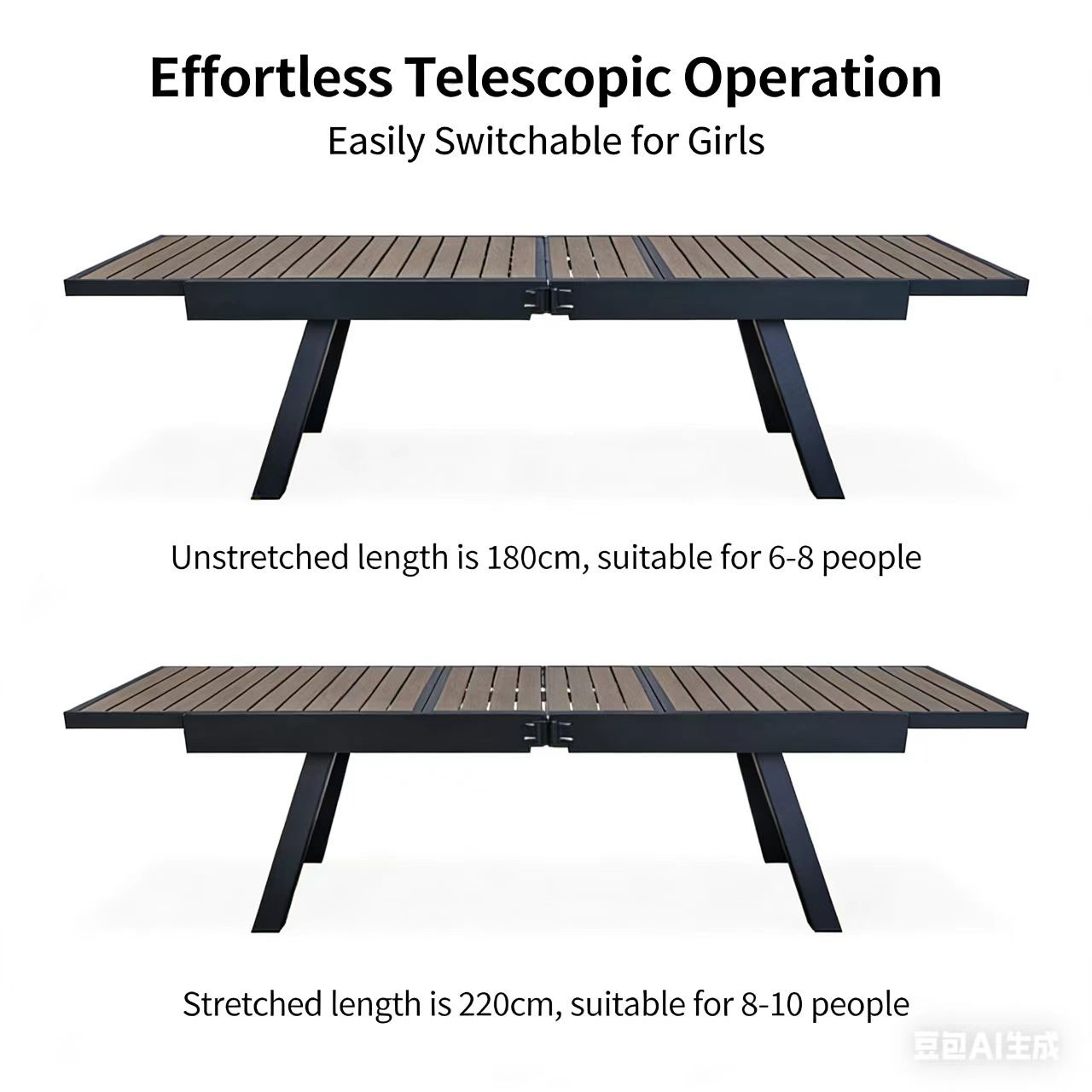 Nowoczesne, wytrzymałe alumini – Outdoor Furniture Dining Set recenzja i cena