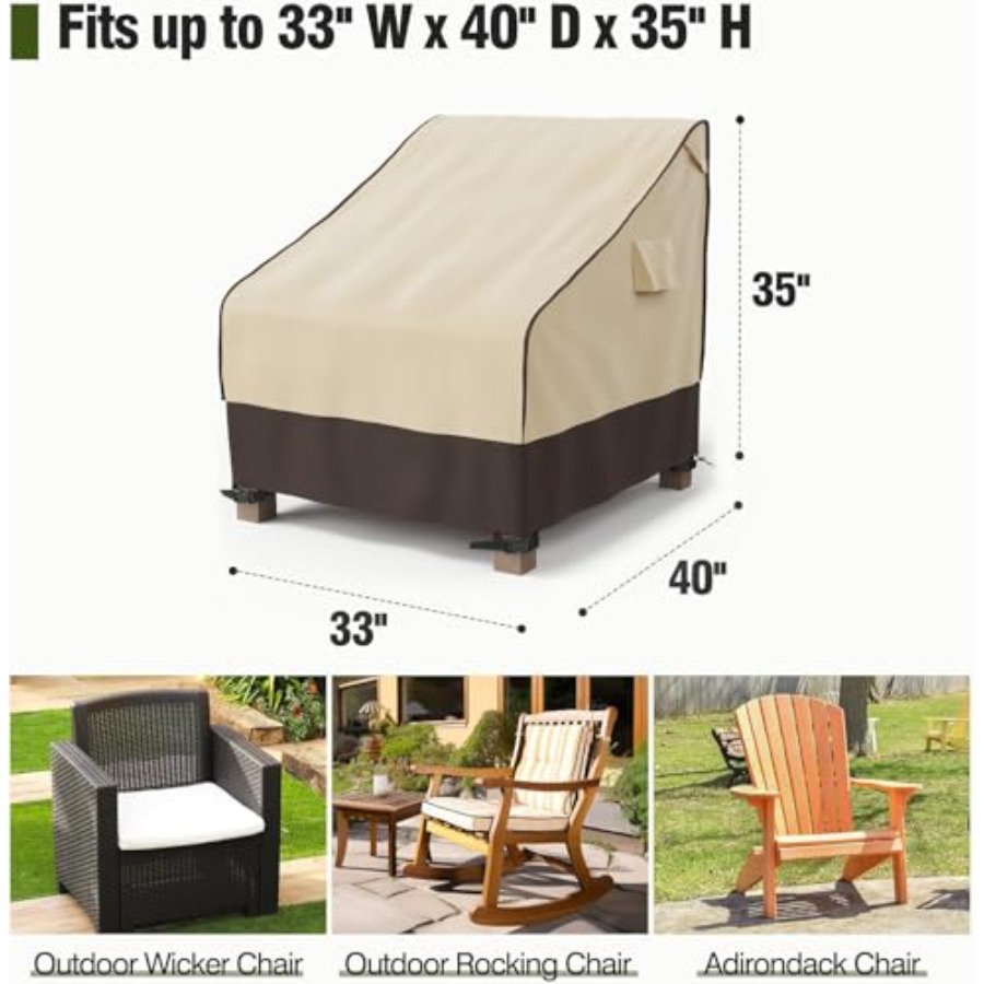 Wodoodporny pokrowiec na krzes – Outdoor Furniture Cover Waterproof recenzja i cena