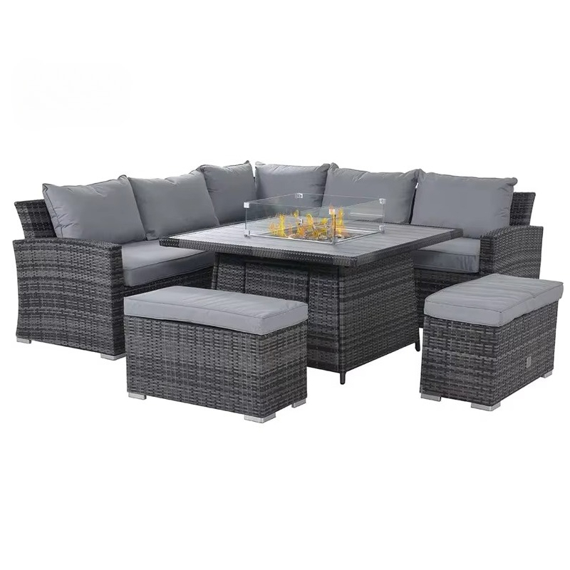 Wodoodporny 4-częściowy zestaw – Outdoor Furniture Fire Pit recenzja i cena