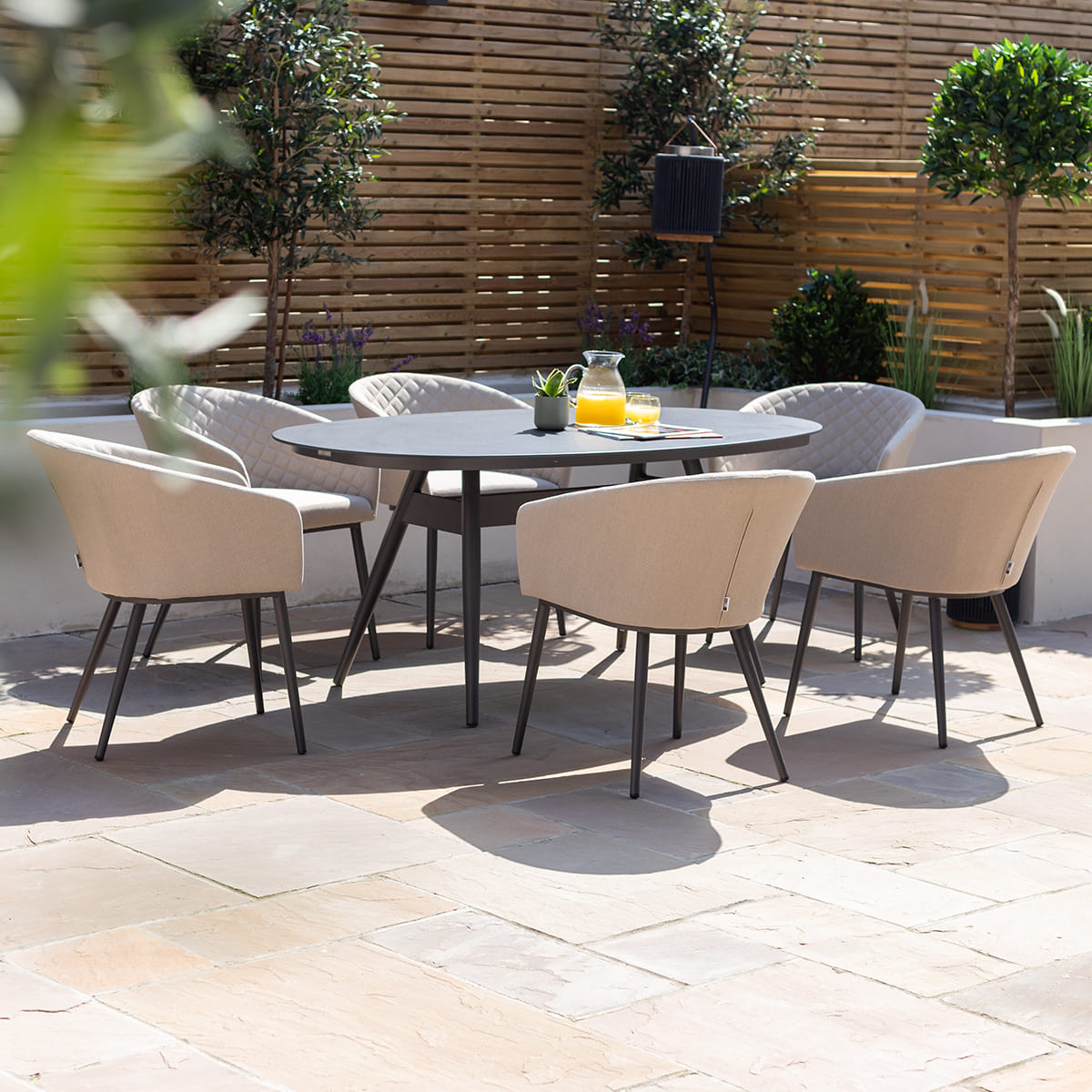 Nowoczesny, prosty zestaw mebl – Outdoor Furniture Dining Set recenzja i cena