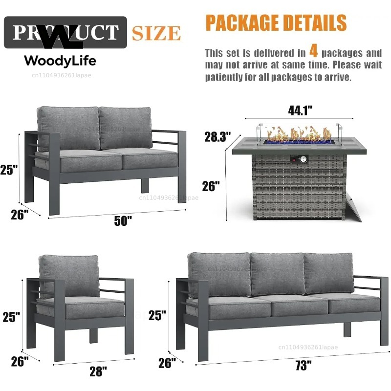 Zestaw mebli ogrodowych z nowo – Outdoor Furniture Fire Pit recenzja i cena