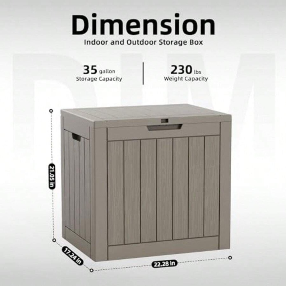 Skrzynia ogrodowa o pojemności – Outdoor Furniture Resin recenzja i cena