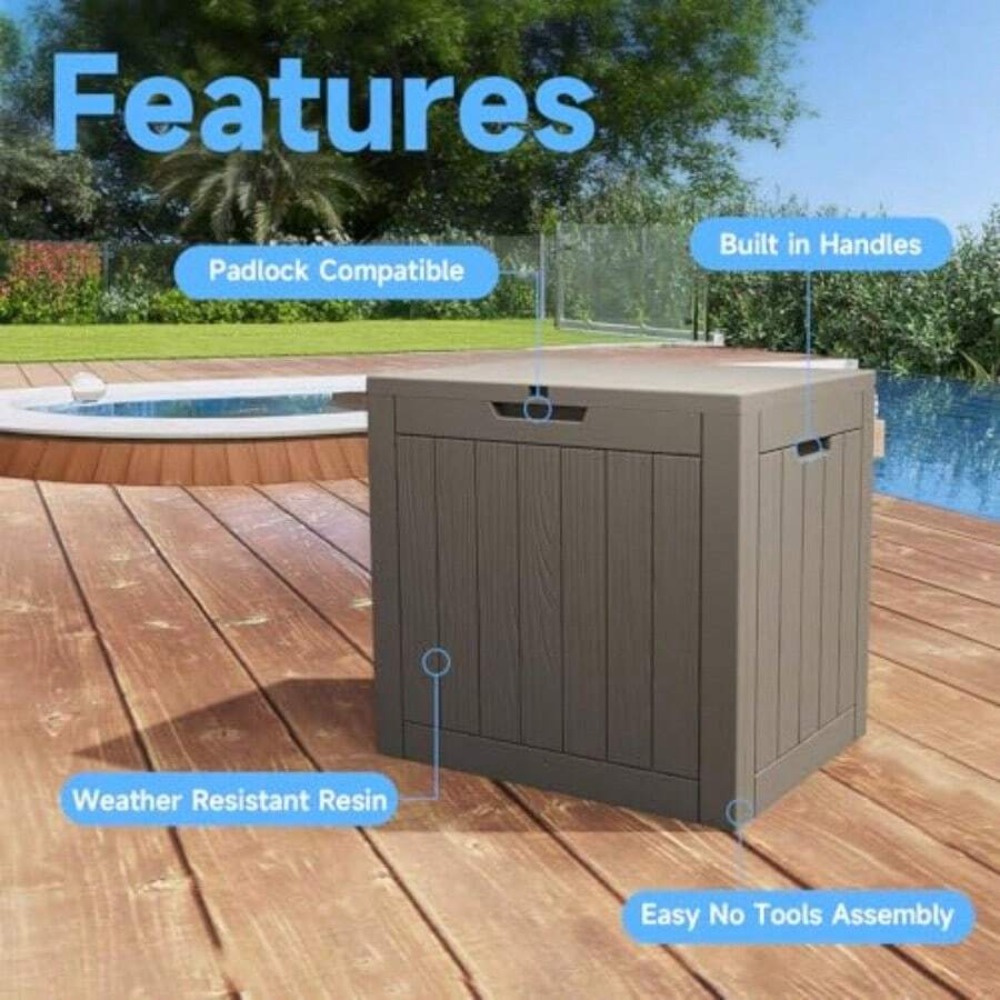 Skrzynia ogrodowa o pojemności – Outdoor Furniture Resin recenzja i cena