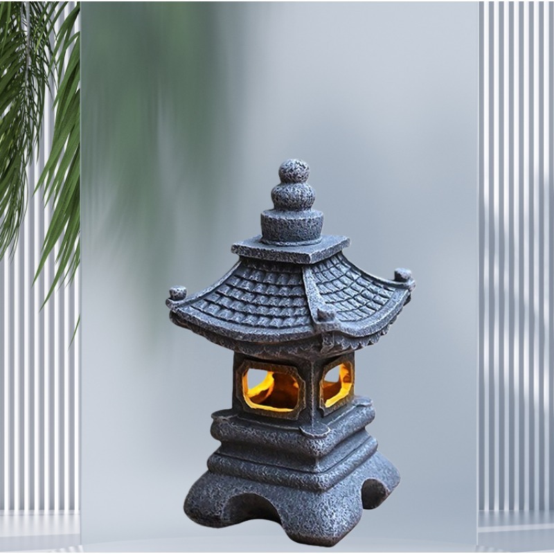 Chińska Vintage Solarna Lampa  – Outdoor Furniture Resin recenzja i cena