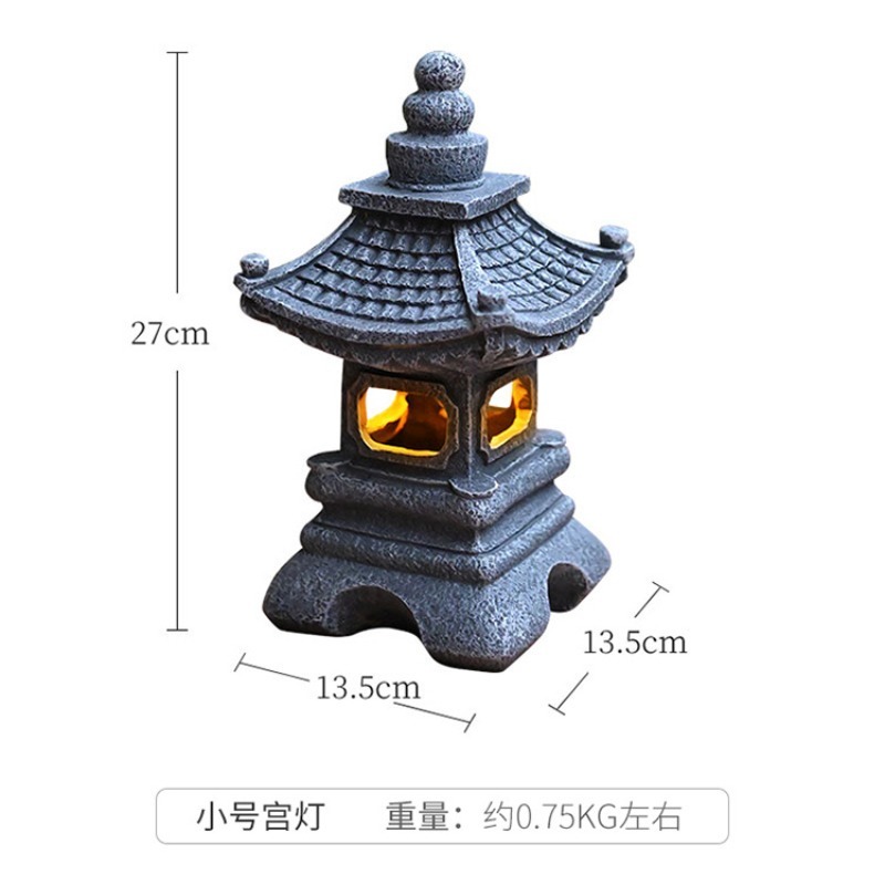 Chińska Vintage Solarna Lampa  – Outdoor Furniture Resin recenzja i cena
