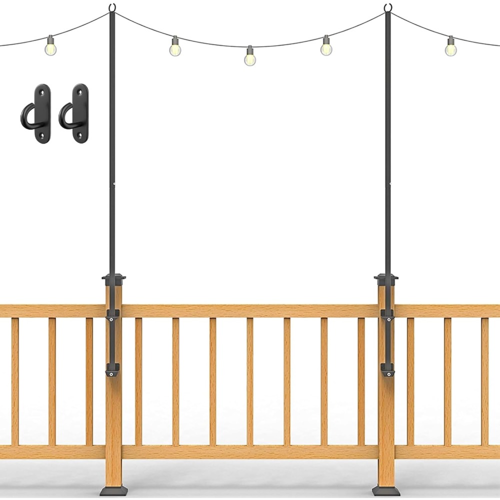 2 sztuki słupków do lamp sznur – Outdoor Furniture Set recenzja i cena