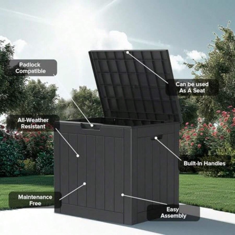 Zewnętrzny pojemnik do przecho – Outdoor Furniture Resin recenzja i cena