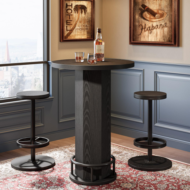 Okrągły stół barowy z krzesłam – Bistro Table Set recenzja i cena
