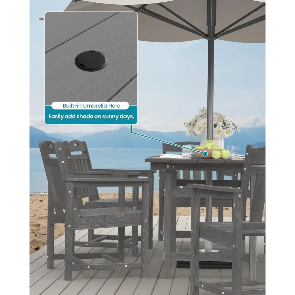 Zestaw 2 krzeseł ogrodowych z  – Outdoor Furniture Dining Set recenzja i cena