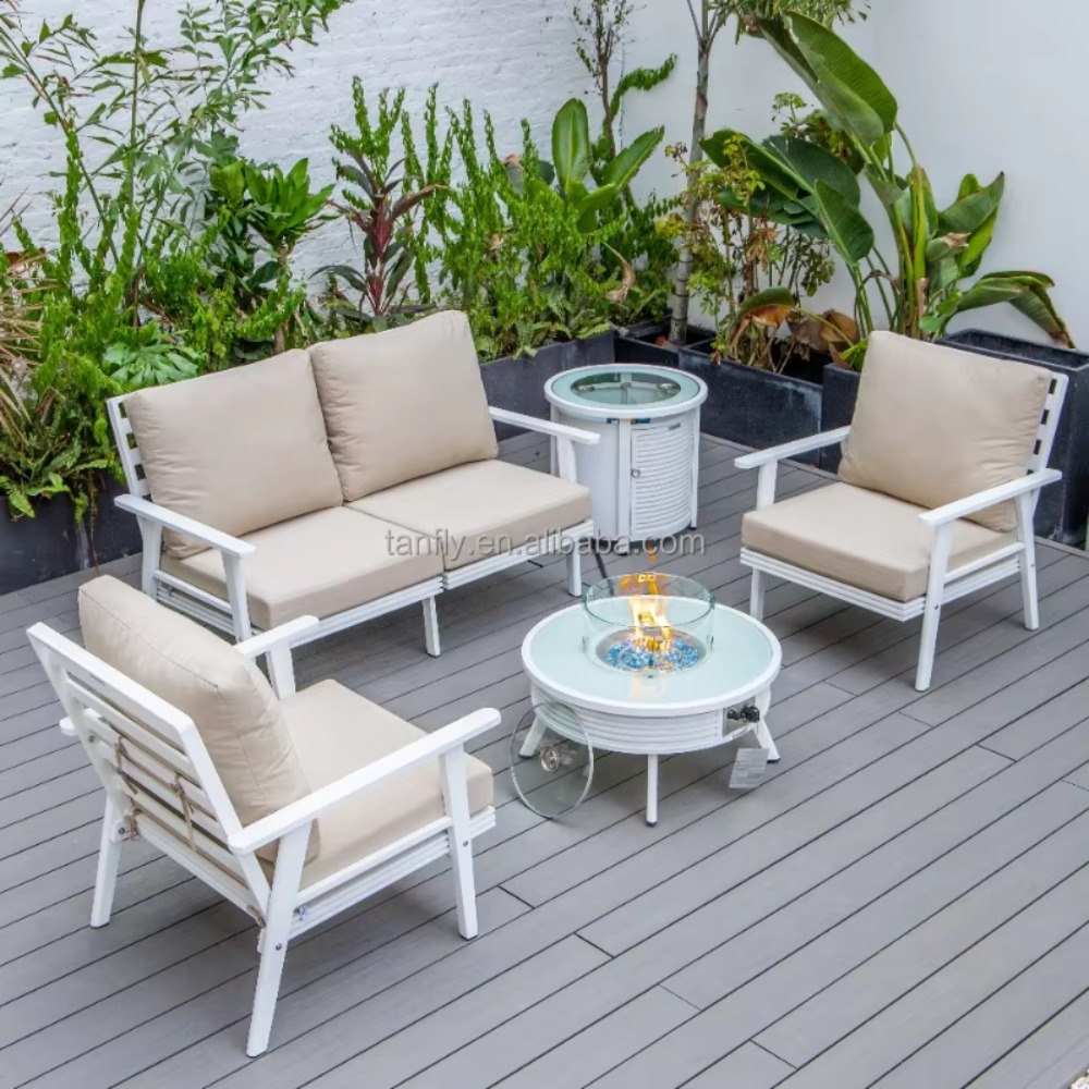 Zestaw mebli ogrodowych do wil – Outdoor Furniture Fire Pit recenzja i cena
