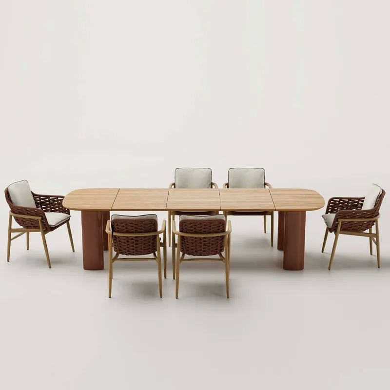 Nordycki Zestaw Mebli Ogrodowy – Outdoor Furniture Dining Set recenzja i cena