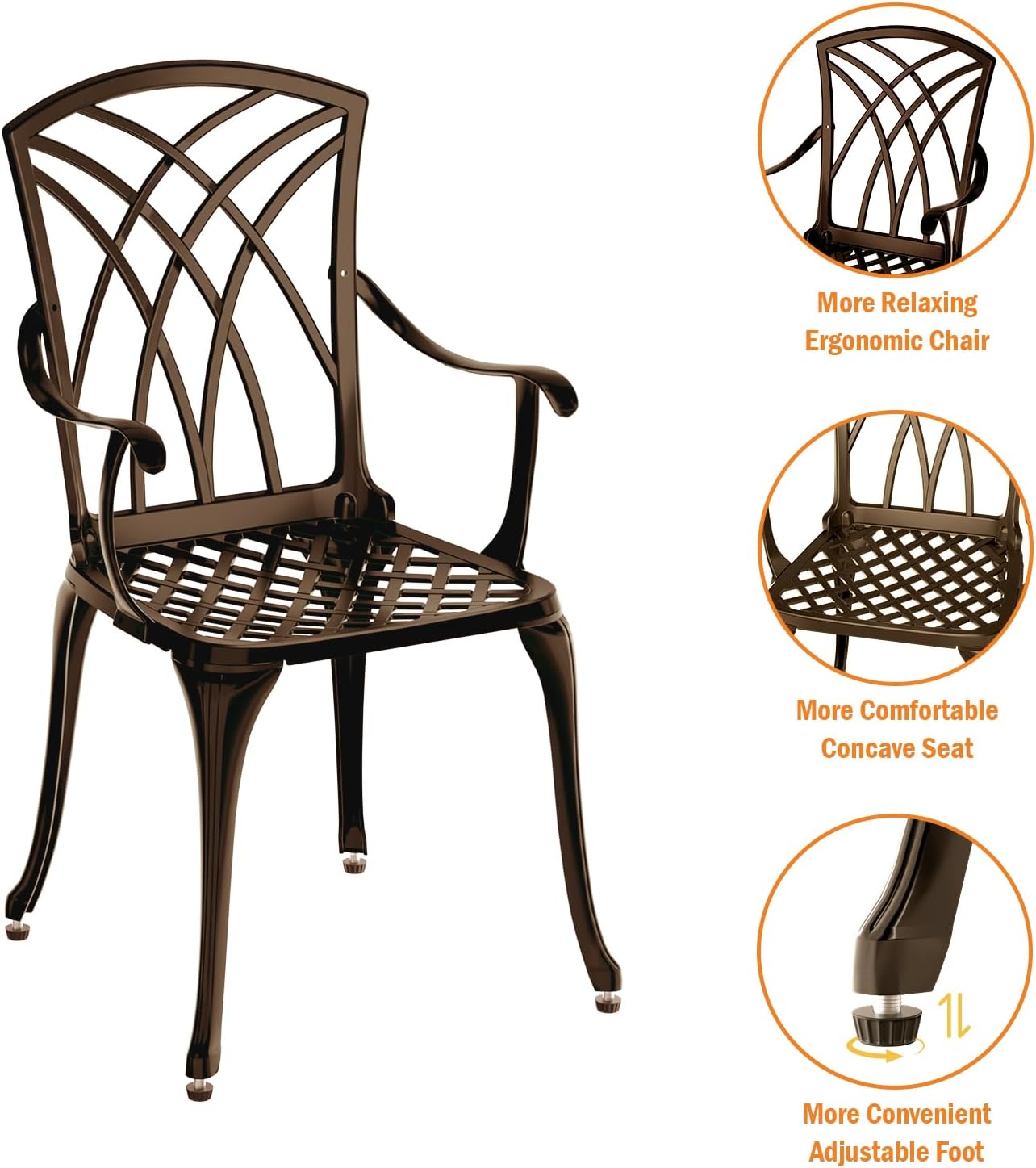 Zestaw bistro z odlewanego alu – Bistro Table Set recenzja i cena