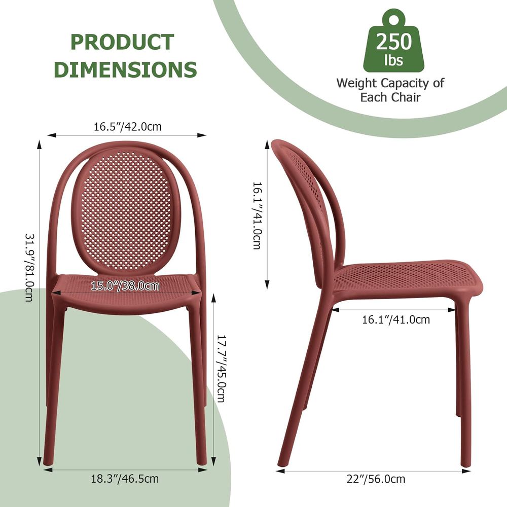 Zestaw 6 krzeseł do jadalni, o – Outdoor Furniture Dining Set recenzja i cena