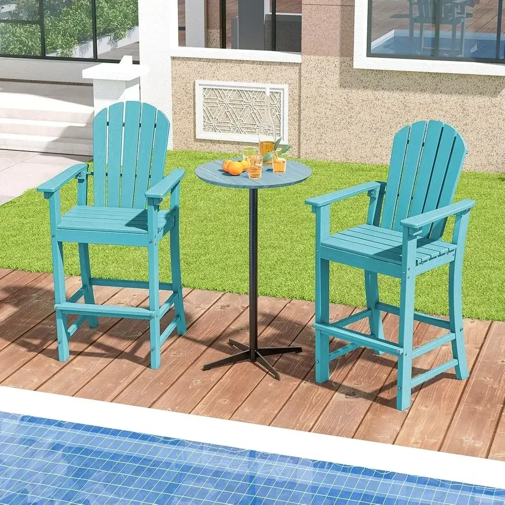 Krzesła balkonowe z wysokim op – Outdoor Furniture Resin recenzja i cena