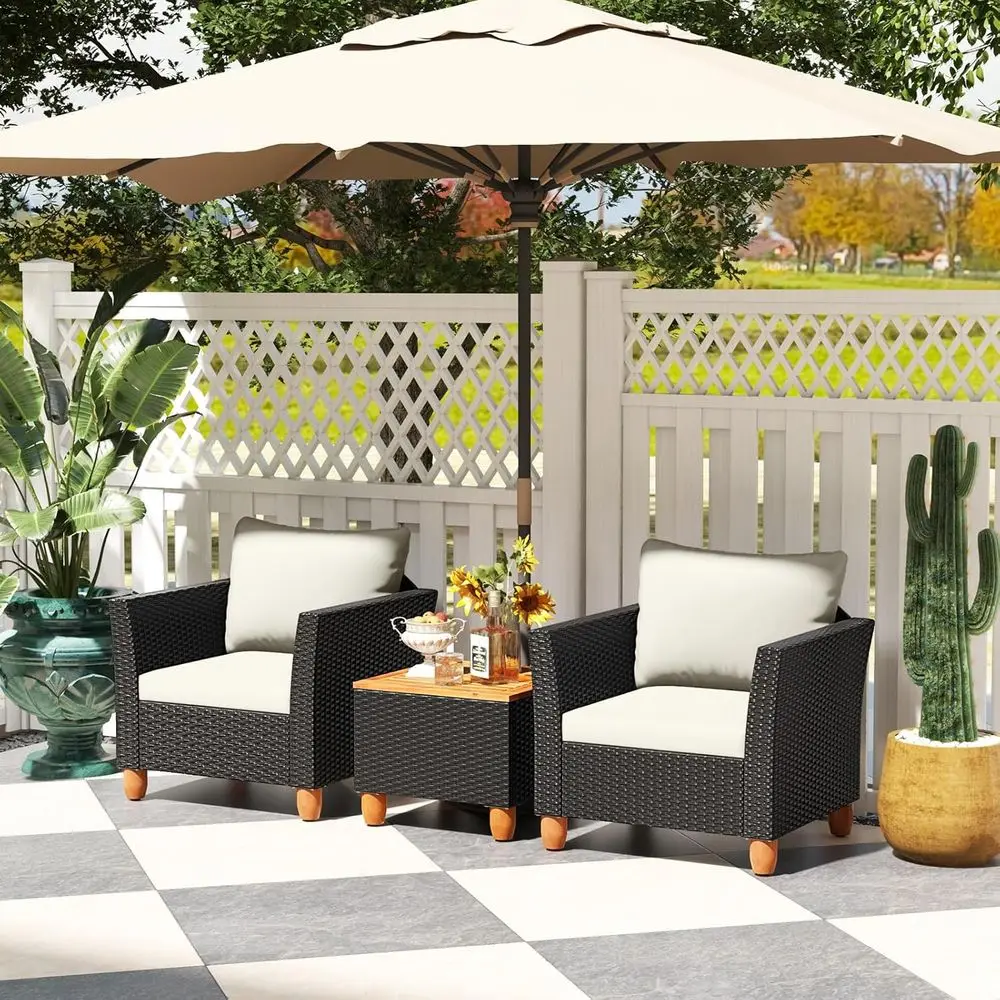 3-częściowy zestaw mebli ogrod – Outdoor Furniture Deals recenzja i cena