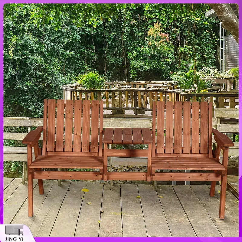 Dwuosobowa drewniana ławka ogr – Outdoor Furniture Loveseat recenzja i cena