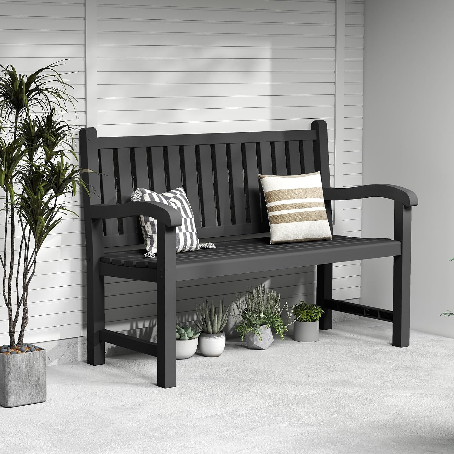 Ławka ogrodowa dla 2 osób, wyk – Outdoor Furniture Resin recenzja i cena