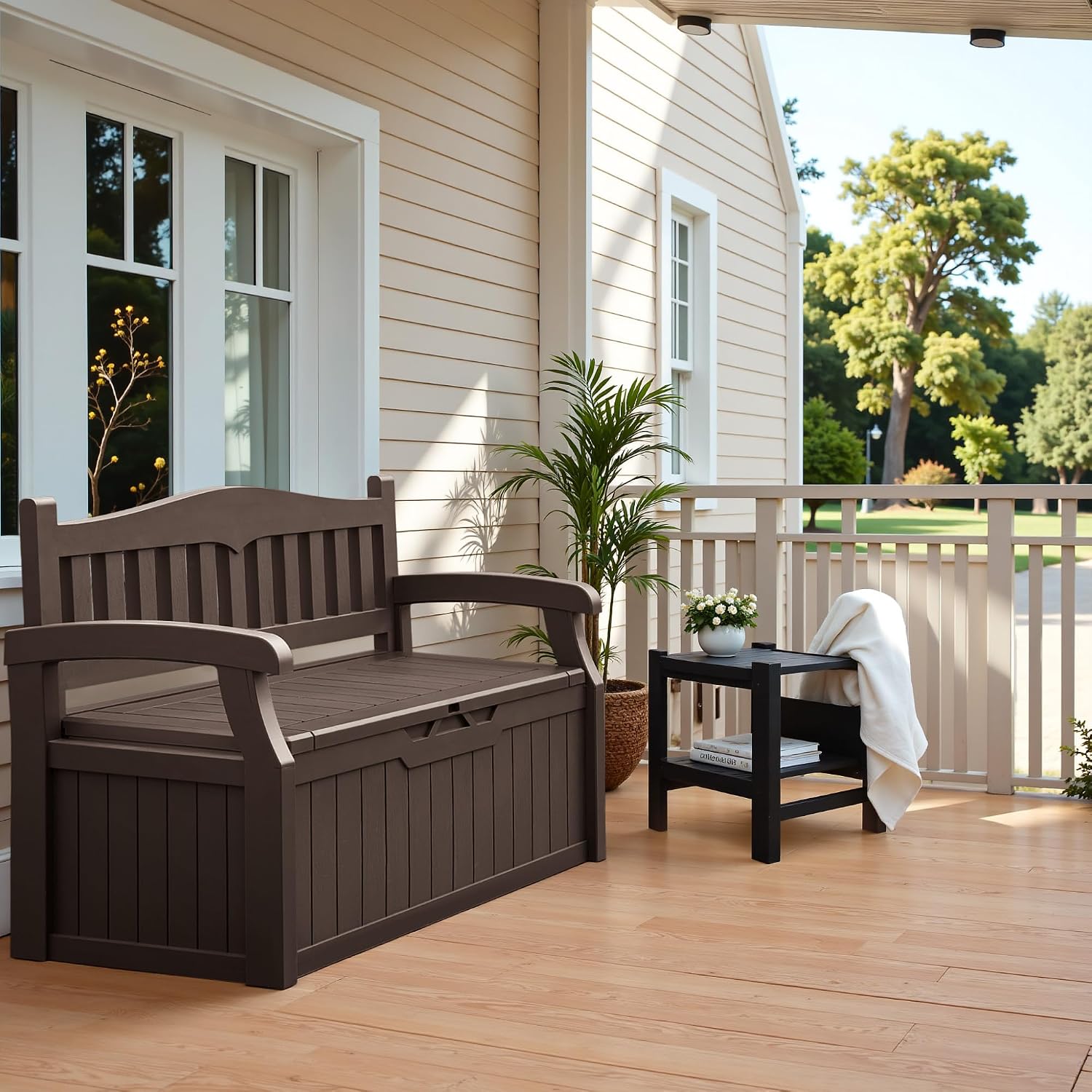 Ławka do przechowywania na zew – Outdoor Furniture Resin recenzja i cena