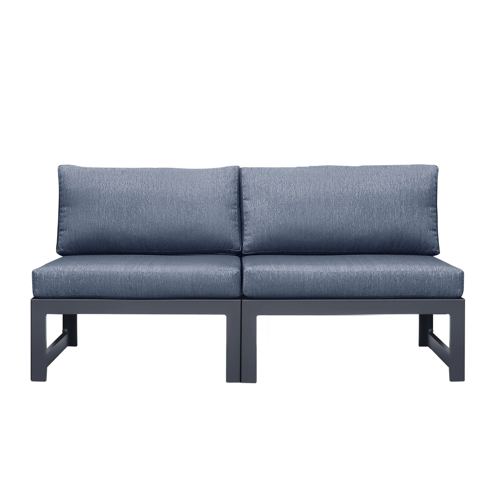 Zestaw mebli ogrodowych: sofa  – Outdoor Furniture Loveseat recenzja i cena